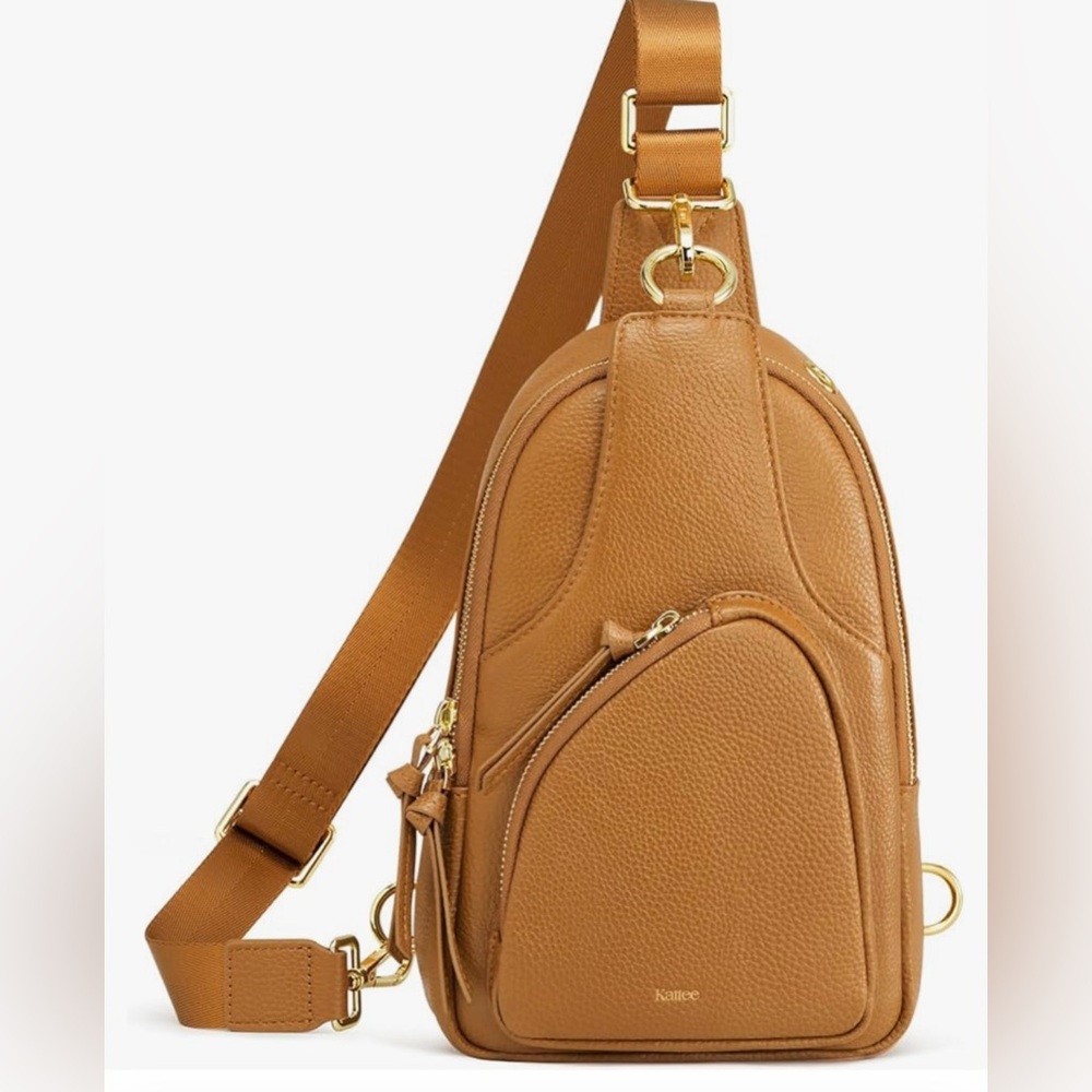 Amazon Tan Crossbody Bag